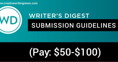Writer's Digest Is Accepting Submissions/ How To Submit (Pay: $50-$100)