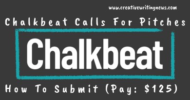 Chalkbeat Calls For Pitches/ How To Submit (Pay: $125)